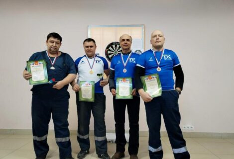 Внутризаводские соревнования по дартсу