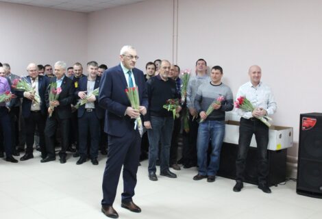 Поздравления прекрасной половины АО «Теплохим» с Международным женским днем
