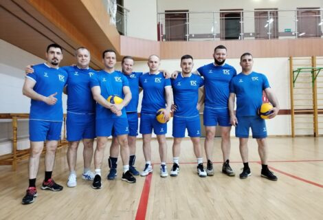 Завершение серии волейбольных игр
